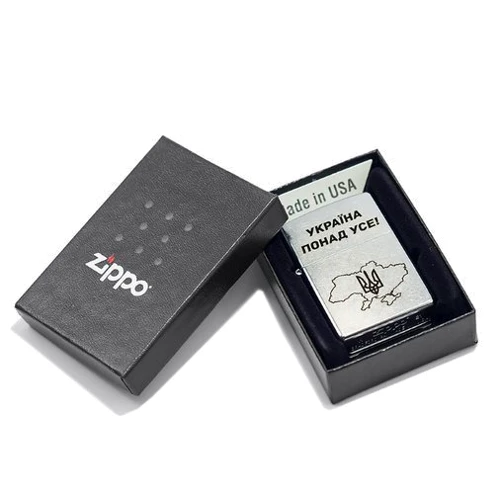 Зажигалка Zippo Україна понад усе (207 P) фото 3
