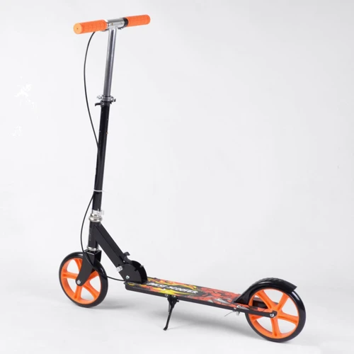 Самокат алюмінієвий Best Scooter помаранчевий (94621): Тип коліс литые