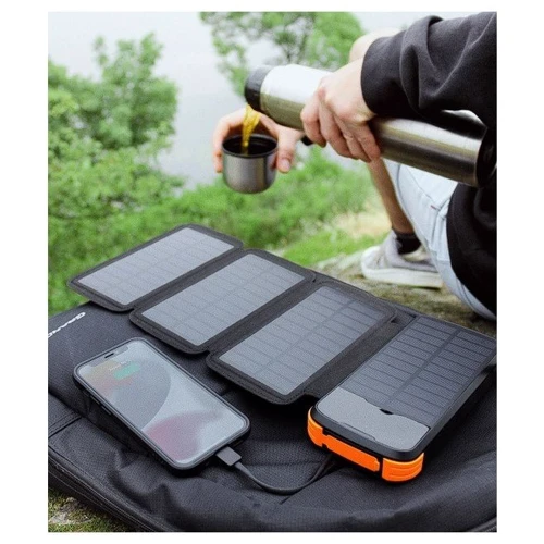 Внешний аккумулятор Mibrand Power Bank 20000mAh Extrem Solar Folding 2 Lights (MI20K)