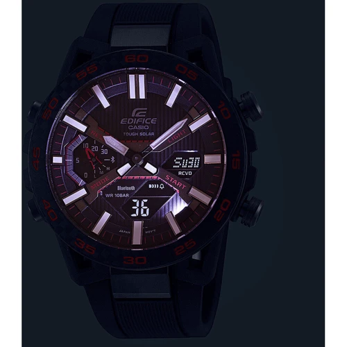 Наручний годинник Casio EDIFICE Bluetooth ECB-2000PB-1AEF: Механізм Кварцевый