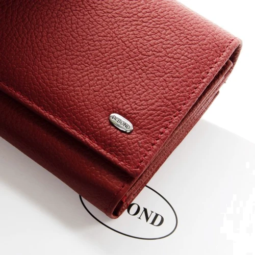 Женский кошелек Dr. Bond темно-красный (32737 dark-red): Пол Женский