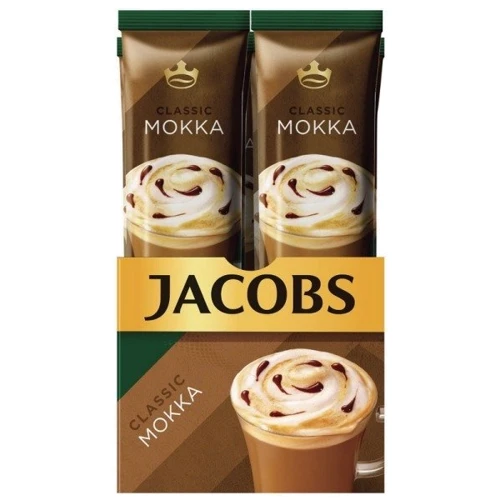 Напій кавовий розчинний Jacobs Mokka Classic 3в1 з какао 10х21.9 г (8714599106280): Вид напою Напиток кофейный растворимый