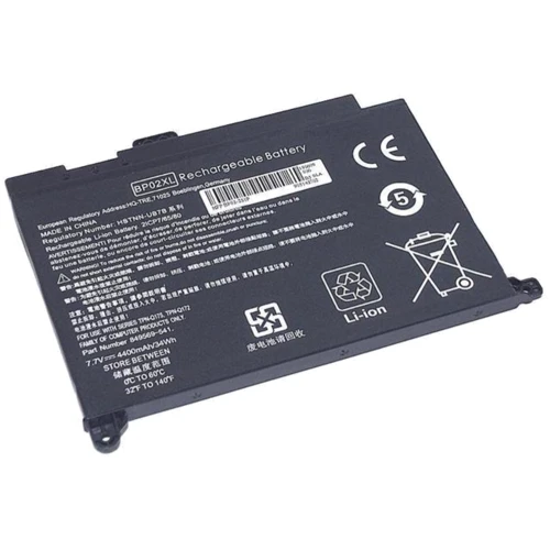 Батарея для ноутбука HP BP02XL Pavilion 15 7.7V Black 4500mAh OEM