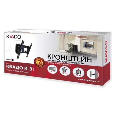 Кронштейн для ТВ Квадо К-31