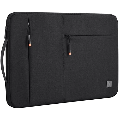 WIWU Alpha Slim Sleeve Series Black for MacBook Pro 14" M4 | M3 | M2 | M1: Цвет черный (Black)