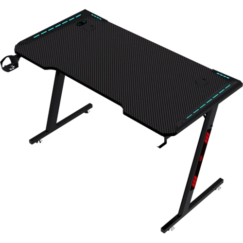 Геймерський стіл GT Racer 120x60x73 см Black (T-1242)