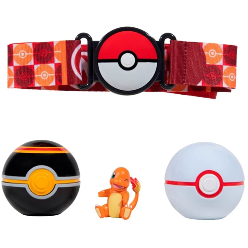 Игровой набор Pokemon W14 Пояс с покеболами Чармандер (PKW3163): Производитель Pokemon