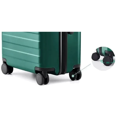 Чемодан Xiaomi Ninetygo Rhine PRO plus Luggage 20" Green (6971732585155): Материал Поликарбонат + Полиэстер