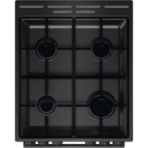Плита комбінована Gorenje GKS5C70BJ: Кількість електричних конфорок немає
