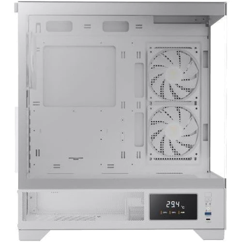 Корпус GAMDIAS Atlas M1 White (4712960139572): Мощность БП, Вт нет