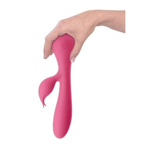 Jimmy Jane Glo Rabbit Heating Vibrator - вибратор-кролик, 10.8x3.8 см