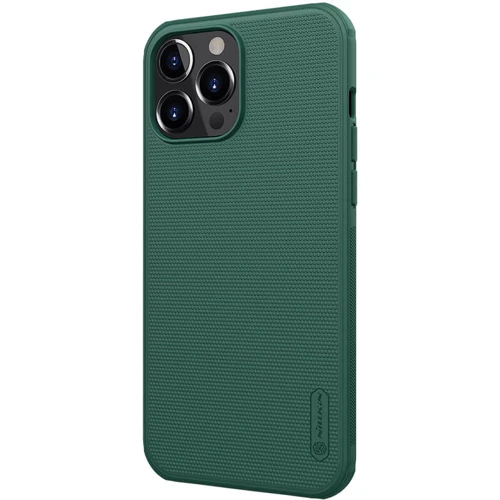 Чехол для iPhone Nillkin Matte Pro Deep Green for iPhone 13 Pro Max: Материалы Пластик