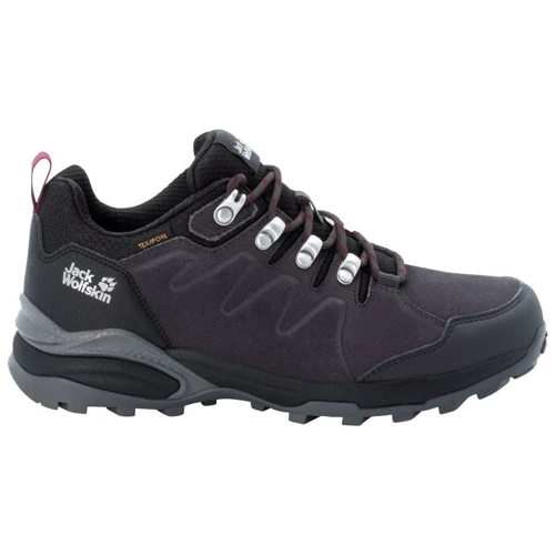 Напівчеревики Jack Wolfskin Refugio Texapore Low W 4050821-6157 37 сірі натуральна замша демісезон