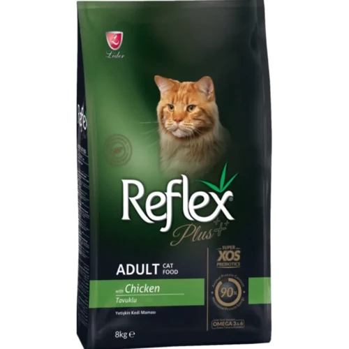 Сухий корм Reflex Plus для котів з куркою 8 кг (RFX-P323)