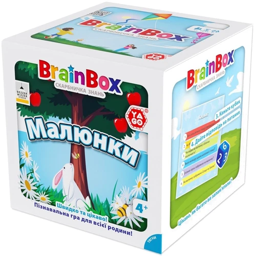 Познавательная игра – YaGo BrainBox Рисунки (BZZBRPI01UA): Тип Детские
