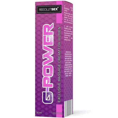 Возбуждающий крем Ruf G-power Orgasm Creme For Women, 30 мл