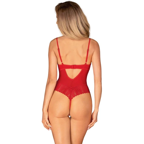 Боди Obsessive Ingridia crotchless teddy XL/2XL