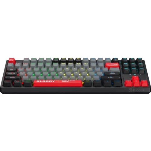 Клавиатура A4-Tech Bloody S87 Energy Red: Интерфейс подключения USB