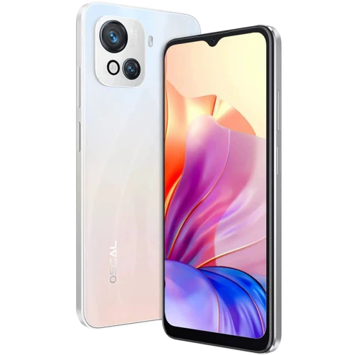 Смартфон Oscal C80 8/128GB White: Батарея 5180 мАг