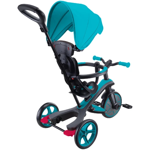 Велосипед дитячий Globber Explorer Trike 4в1 Deluxe Play бірюзовий (634-105) фото 5