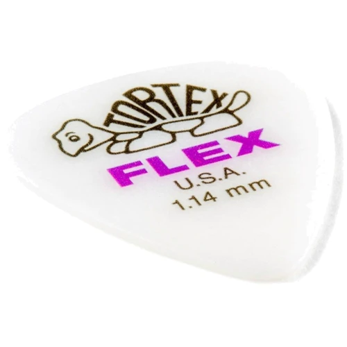Медиатор Набор медиаторов DUNLOP 428P1.14 TORTEX FLEX STANDARD PLAYER'S PACK 1.14: Форма медиатора Standard