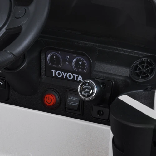 Дитячий електромобіль Bambi Racer Джип білий (2155EBLR-1(24V))