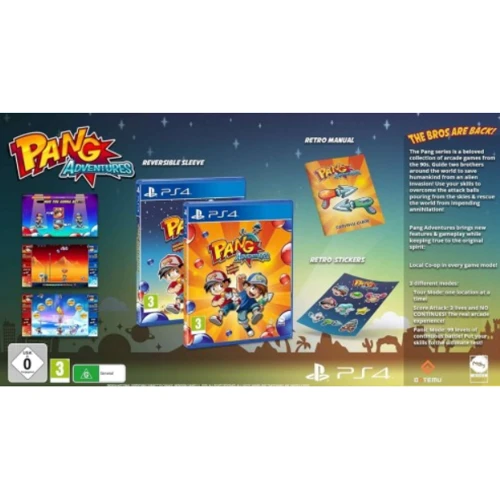 Pang Adventures Buster Edition (PS4): Жанр Боевики и приключения