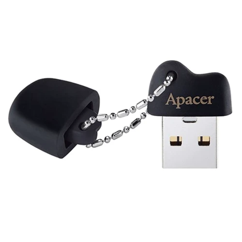 USB-флешка Apacer AH118 64GB USB 2.0 Black (AP64GAH118B-1) фото 4