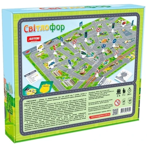 Настольная игра Artos games Светофор (21304): Производитель Artos Games