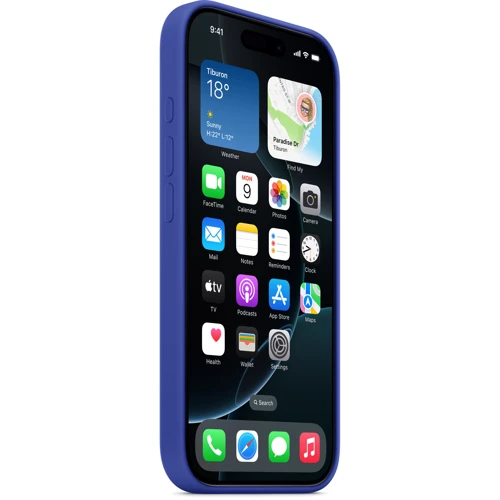 Чехол для iPhone Apple iPhone 16 Pro Silicone Case with MagSafe - Ultramarine (MYYP3ZM/A): Тип аксессуара чехол
