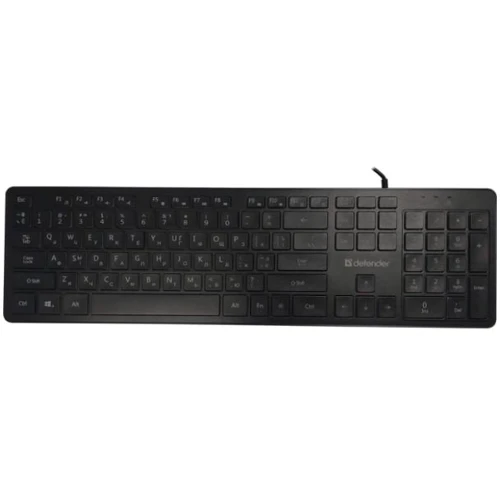 Клавіатура Defender Balance LQ LED USB UA Black (450790) UA: Підключення дротове