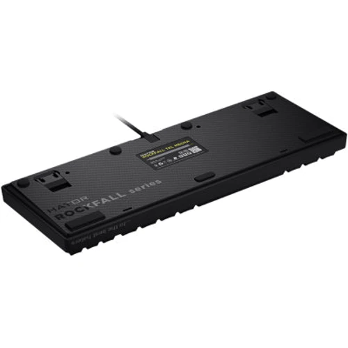 Клавиатура HATOR Rockfall TKL Mecha Green (HTK-620) Black: Тип клавиатуры игровая