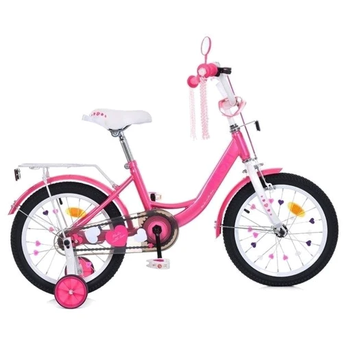 Дитячий велосипед Profi Trike Princess 14" рожевий (MB 14041): Тип 2х колесный велосипед