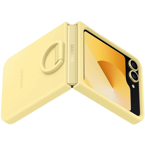 Чохол для телефона Samsung Silicone Case Yellow (EF-PF741TYEGUA) для Samsung F741 Galaxy Flip 6: Тип накладка на заднюю часть