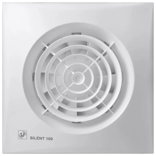 Вытяжной вентилятор Soler & Palau SILENT-100 CDZ ECOWATT (+ датчик Движения)