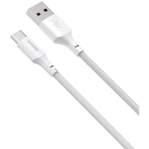 Кабель Baseus Cable USB Cable to USB-C Simple Wisdom PD 20W 1.5m White (TZCATZJ-02): Тип USB-C - USB-C
