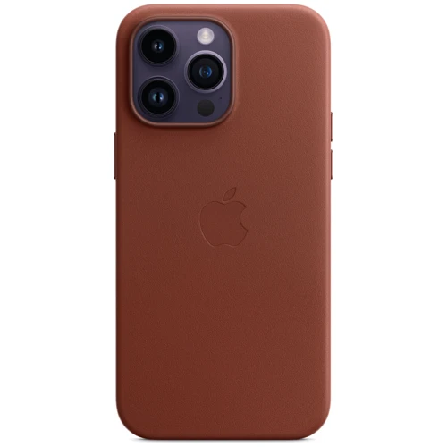 Чохол для iPhone Apple for iPhone 14 Pro Max Leather Case with MagSafe Umber (MPPQ3) 