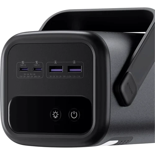 Зовнішній акумулятор Romoss Power Bank 75000mAh PMT75 280W Black (PMT75-1E2-2113H/PMT75-1E2-2133H): Особливості быстрая зарядка, Компактный размер, Индикатор заряда, Фонарик