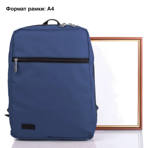 Мужской рюкзак DNK Leather синий (DNK-BACKPACK-900-2): Материал Полиэстер