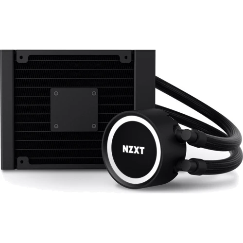 Кулер NZXT Kraken 120 - 120 мм AIOLiquid Cooler with Aer P120 and RGB LED (RL-KR120-B1): Тип водяное охлаждение (СВО)