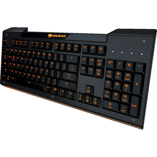 Клавиатура Cougar Aurora Black: Дополнительно подсветка клавиш