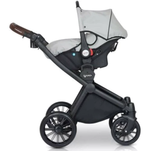 Универсальная коляска 3 в 1 Verdi Sonic Soft 9023-VSS-02, 02, черный: Пол ребенка Унисекс