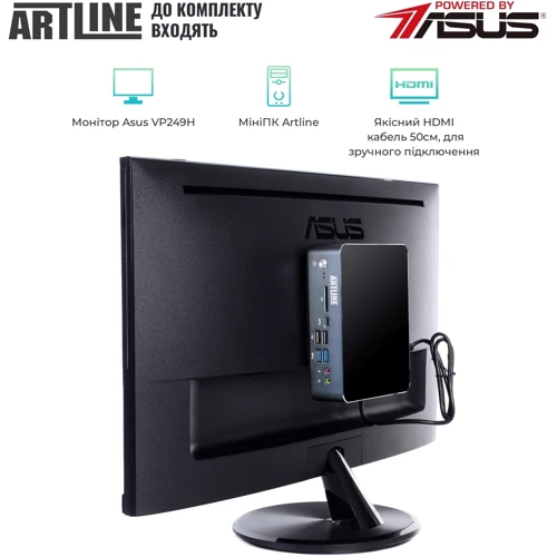 Персональный компьютер (ПК) ARTLINE Business B12 (B12v27+VP249HR): Объем накопителя нет