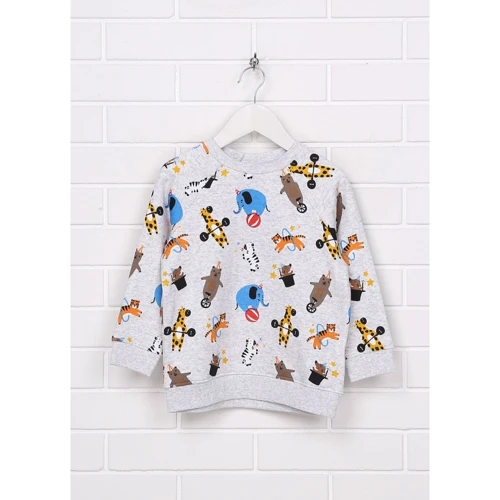 Свитшот H&M 9Z6528538 92 см серый
