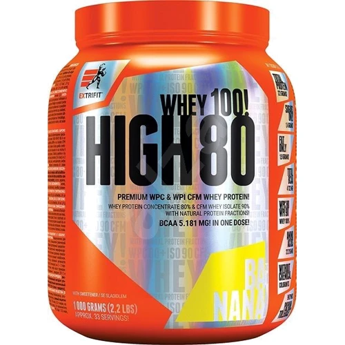 Протеин Extrifit High Whey 80 1000 g /33 servings/ Banana