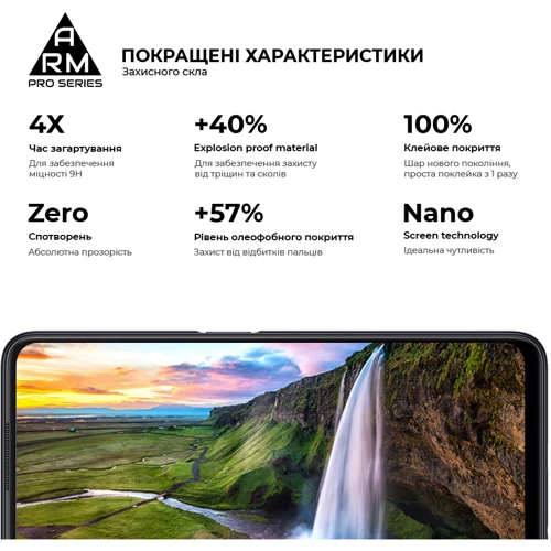 Аксессуар для смартфона ArmorStandart Tempered Glass Pro Black for OPPO A96 (ARM61037) фото 6