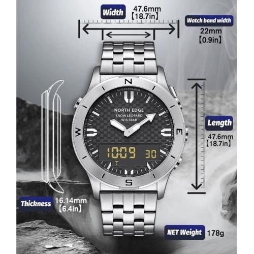 Наручные часы North Edge Snow Leopard 8991 фото 7