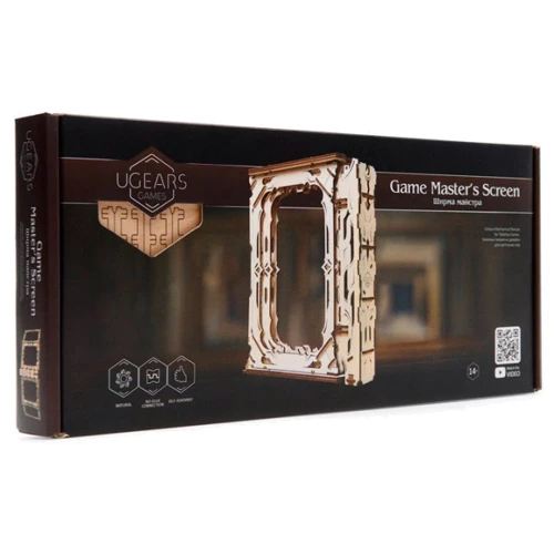 Механический 3D пазл UGEARS "Ширма мастера: девайс для настольных игр" (70070)