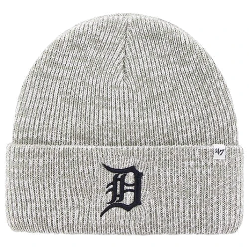 Шапка мужская 47 Brand Mlb Detroit Tigers Brain Freez серая (BRNFZ09ACE-GY)