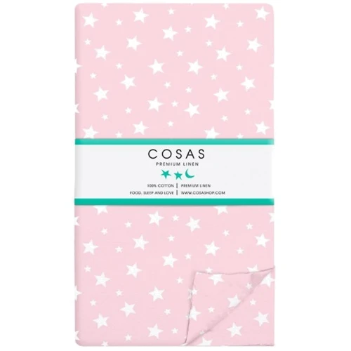 Комплект постельного белья Cosas Starfall Rose White подростковый на резинке 155х215 см (StarfallRose_El90-White_155) фото 6